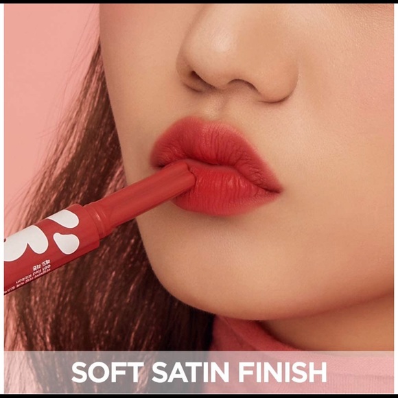 🔴 Tictoc Satin Lipstick Shade Orange Bodysuit 🔴 - Picture 4 of 8